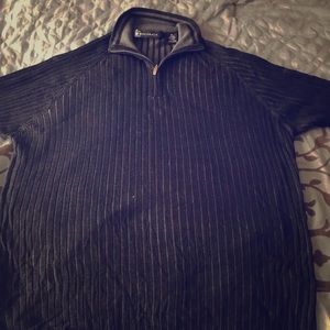 Bacharach 1/4 Zip Long Sleeve Sweater